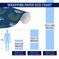 Split the G Funny Irish Stout Beer Drinking Game Wrapping Paper Roll St. Patrick’s Day Shamrocks Pub Crawl Crew