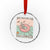 Spooky Summer Skeleton Crystal Glass Ornament Just Waiting For Halloween Summer Pool Party - Wonder Print Shop