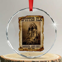 Spotted Elk Crystal Glass Ornament Lakota Sioux Miniconjou Chief Native American History - Wonder Print Shop