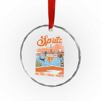 Spritz Veneto Crystal Glass Ornament Italia Vintage Orange Wine Cocktail Dal 1919