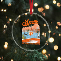 Spritz Veneto Crystal Glass Ornament Italia Vintage Orange Wine Cocktail Dal 1919