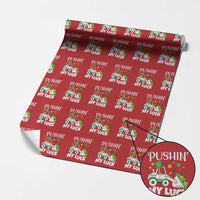 St Patricks Day Boys Truck Wrapping Paper Roll Pushing My Luck Tractor Toy Lover - Wonder Print Shop