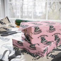 St Patricks Day Raccoon Meme Wrapping Paper Roll If I Shenan Once I'll Shenanigan - Wonder Print Shop