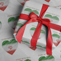 Stand With Iran Wrapping Paper Roll Anti War Political Protest Statement