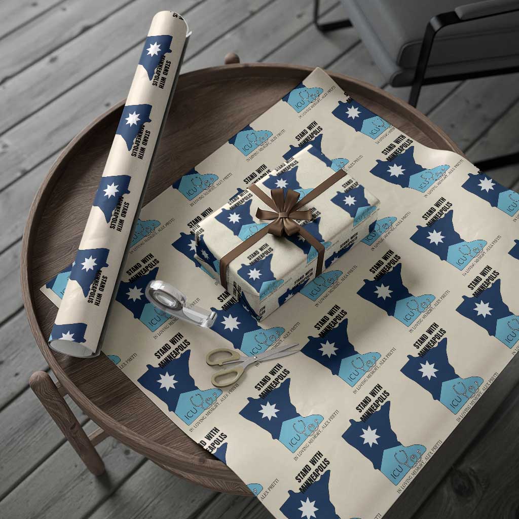 Stand With Minneapolis Wrapping Paper Roll In Loving Memory Of Alex