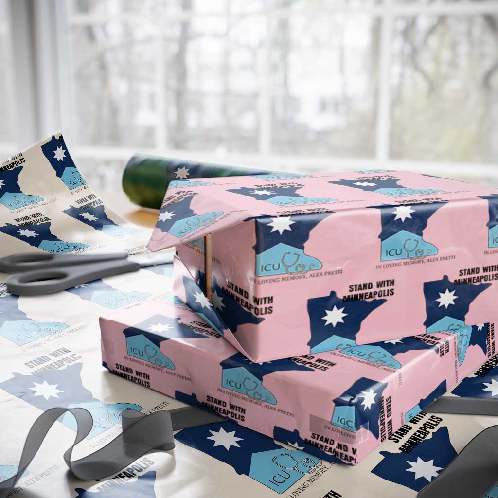 Stand With Minneapolis Wrapping Paper Roll In Loving Memory Of Alex