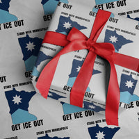 Stand With Minneapolis Wrapping Paper Roll Social Justice Support
