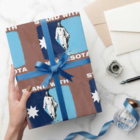Stand with Minnesota Wrapping Paper Roll Christian Jesus Minnesota Strong Subtle Anti ICE