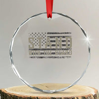 Stand With The Guard Crystal Glass Ornament DC Guardsmen - Wonder Print Shop