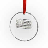 Stand With The Guard Crystal Glass Ornament DC Guardsmen - Wonder Print Shop