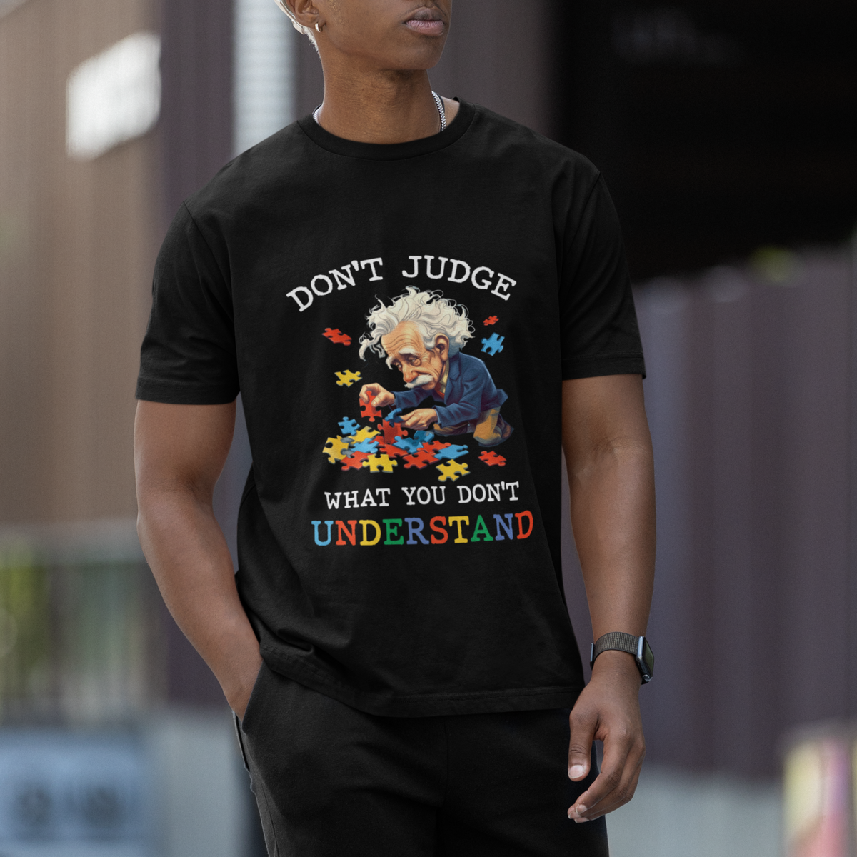 Autism Awareness T Shirt Don't Jundge What You Don't Understand Funny - Wonder Print Shop