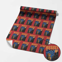 Starry Night Resist Frog Wrapping Paper Roll Resistance Protest Surreal Art Graphic - Wonder Print Shop