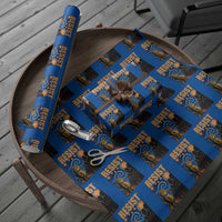 Starry Night Resist Frog Wrapping Paper Roll Resistance Protest Surreal Art Graphic - Wonder Print Shop