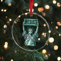 Statue of Liberty Resist Crystal Glass Ornament Retro - Wonder Print Shop