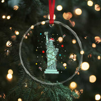 Statue Of Liberty Six Seven Meme Crystal Glass Ornament Gen Alpha 67 Trend Christmas Gift - Wonder Print Shop