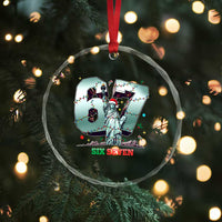Statue Of Liberty Six Seven Meme Crystal Glass Ornament Trendy Gen Z Christmas Gift - Wonder Print Shop