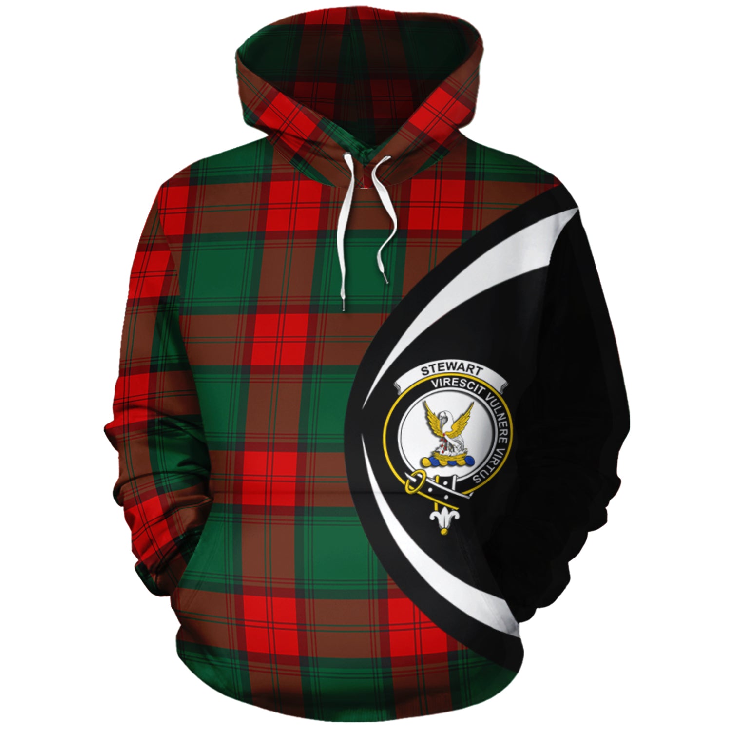 scottish-stewart-atholl-modern-clan-crest-circle-style-tartan-hoodie