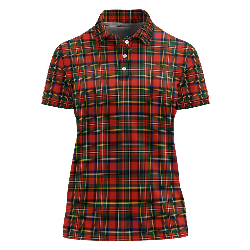 stewart-royal-modern-scottish-tartan-golf-polo-for-women-tartan-womens-polo-shirts