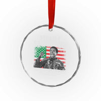 Stokely Carmichael Quote Crystal Glass Ornament Racism Is Not A Question Of Attitude It's A Question Of Power
