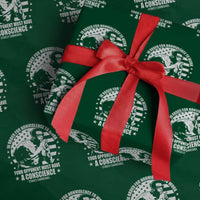 Stokely Carmichael Quote Wrapping Paper Roll In Order For Nonviolence To Work Your Opponent Must Have A Conscience