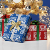 Straight Outta Chemo Wrapping Paper Roll Funny Battle Cancer Gift