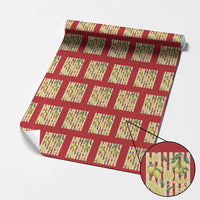 Striped Summer Lemon Wrapping Paper Roll Citrus Fruit Lover Gift