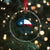 Strong Texas Crystal Glass Ornament Retro Flag Resilient Texans Pride - Wonder Print Shop