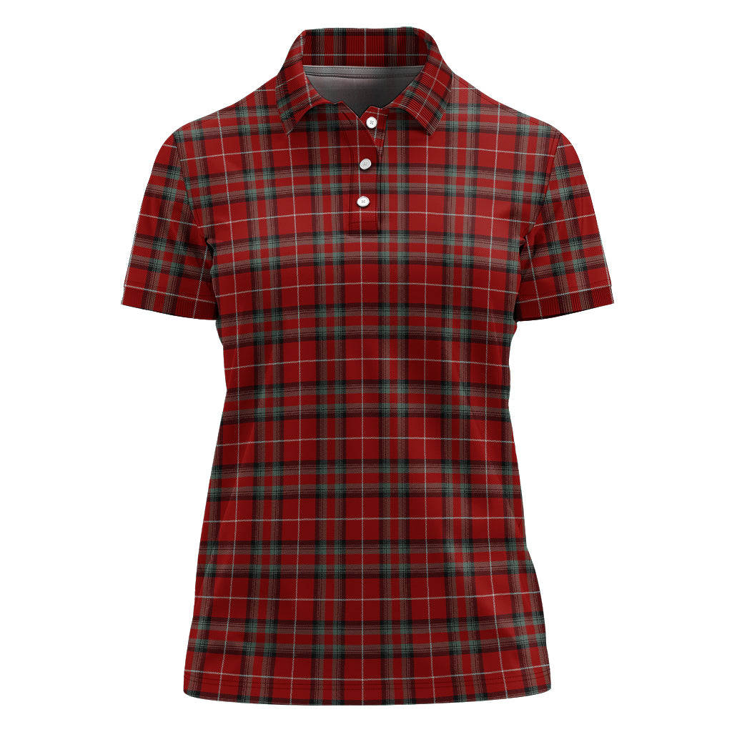 stuart-of-bute-scottish-tartan-golf-polo-for-women-tartan-womens-polo-shirts