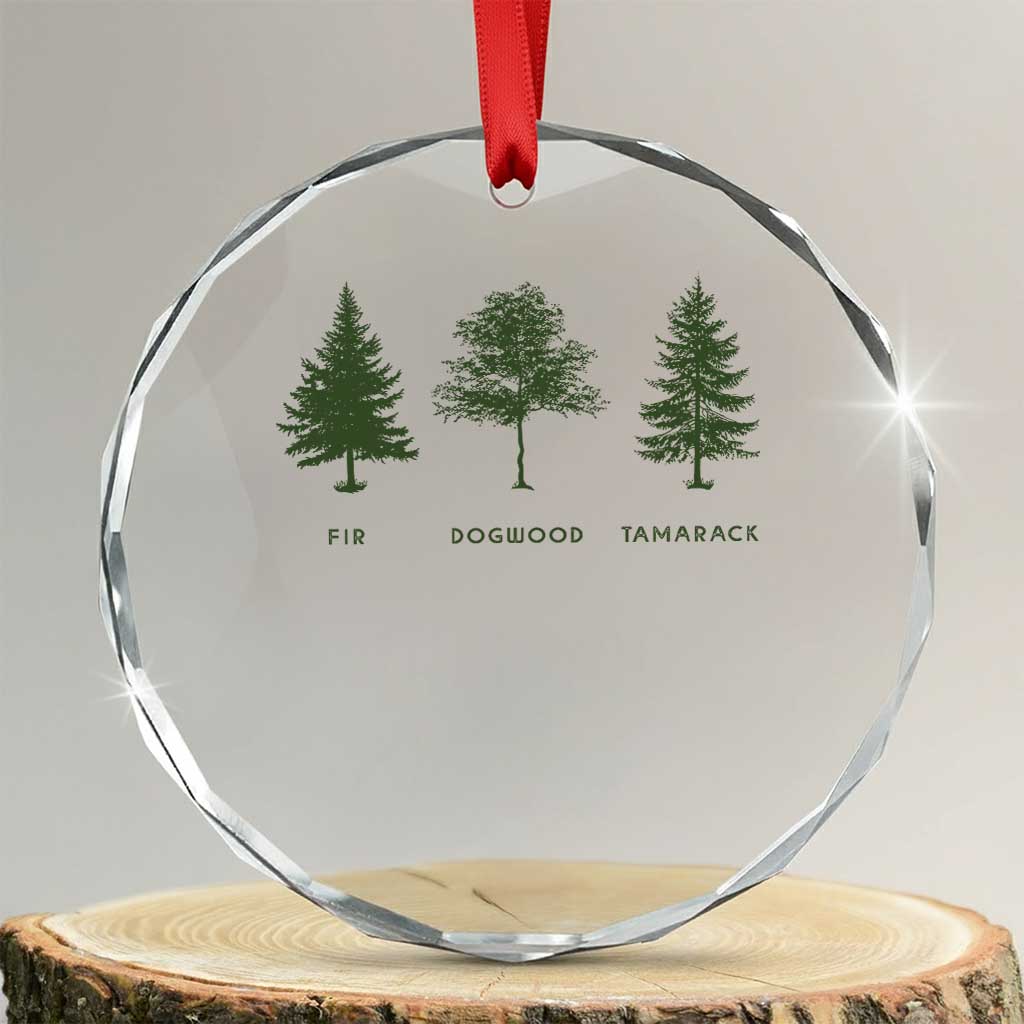 Subtle FDT Crystal Glass Ornament Nature Tee National Park - Wonder Print Shop