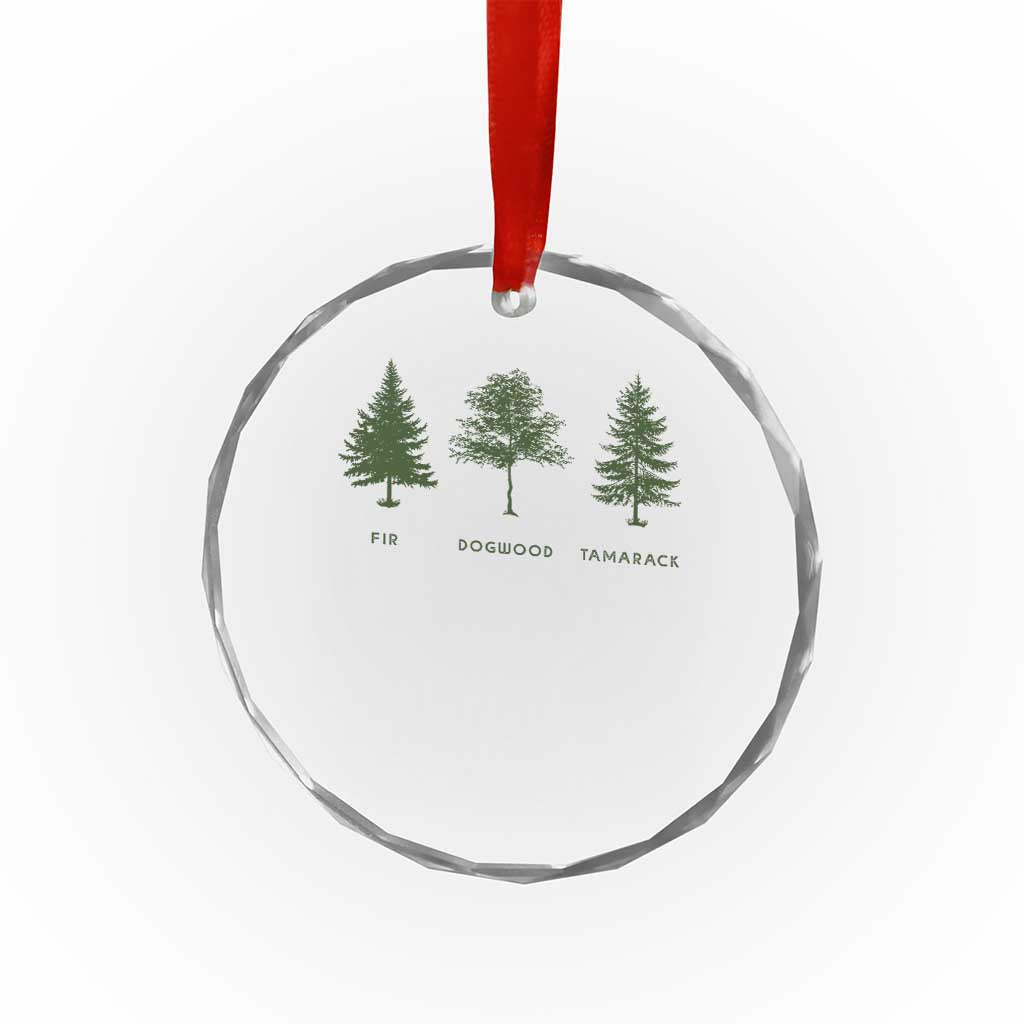 Subtle FDT Crystal Glass Ornament Nature Tee National Park - Wonder Print Shop