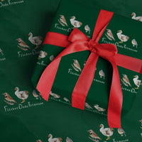 Subtle FDT Wrapping Paper Roll Flicker Dodo Titmouse Bird - Wonder Print Shop