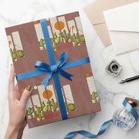 Succulent Plant Lover Gift Wrapping Paper Roll Cactus Crew - Wonder Print Shop