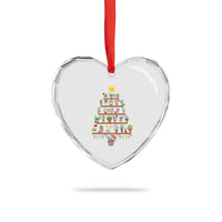Succulent Xmas Tree Cactus Gardener Heart Crystal Glass Ornament - Wonder Print Shop