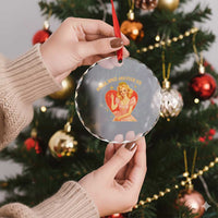 Sugar Spice and F Ice Retro Fairy Crystal Glass Ornament Feminist Against Ice Protest Political Resistance
