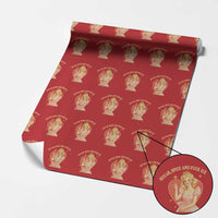 Sugar Spice and F Ice Retro Fairy Wrapping Paper Roll Feminist Against Ice Protest Political Resistance