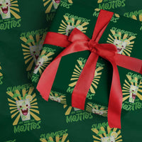 Summers Are Made For Mojitos Wrapping Paper Roll Funny Vacation Cocktail - Wonder Print Shop