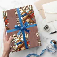 Super Sloth I Will Rescue You Wrapping Paper Roll Funny Sloth Lover Gift - Wonder Print Shop