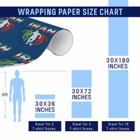 Supporting Iran Soccer Fan Wrapping Paper Roll Proud Persian Heritage Gift