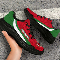 Suriname 2026 Football Chunky Sneakers Go Natio Grunge Curve Stylized - Wonder Print Shop