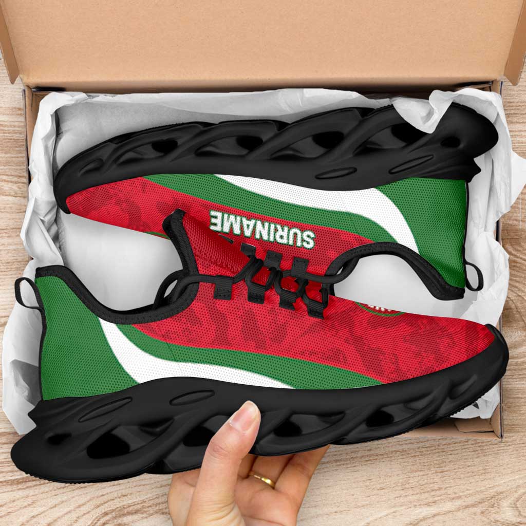 Suriname 2026 Football Clunky Sneakers Go Natio Grunge Curve Stylized - Wonder Print Shop
