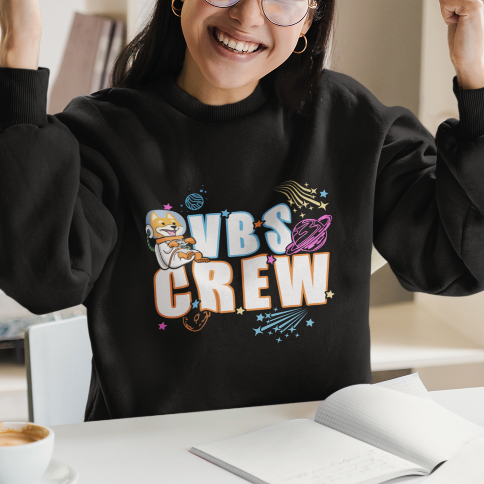 VBS Stellar Sweatshirt VBS Crew Stellar VBS 2023 Vacation Bible School Space - Wonder Print Shop