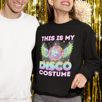 Disco Lover Sweatshirt Dance Party 70s 80s - Wonder Print Shop