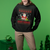Merry Fishmas Santa Fishing Xmas Fish Fisherman Sweatshirt - Wonder Print Shop