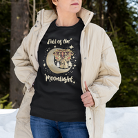 Moth Sweatshirt Celestial Child Of The Moonlight Luna Moth Mystic Retro Boho Moon Child Actias Luna Crescent Moon Mystical Night Alchemy Shirt for Women, Moth T-shirt, Spirituality Shirt - Wonder Print Shop