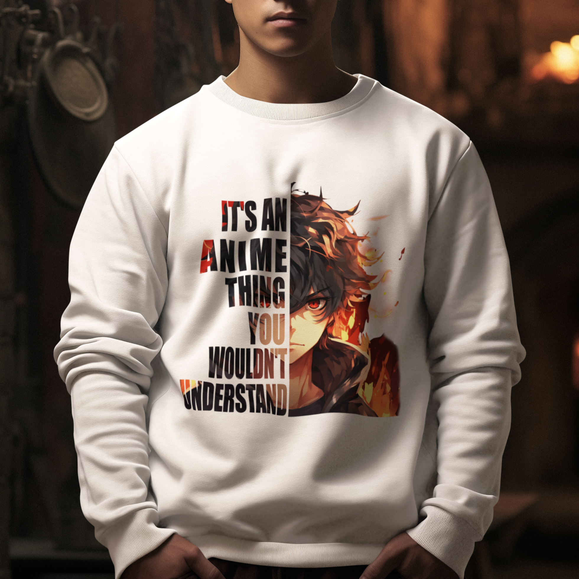 It's An Anime Thing You Wouldn't Understand Sweatshirt - Wonder Print Shop