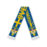 Sweden 2026 Football Soccer Scarf Sverige Go Blagult