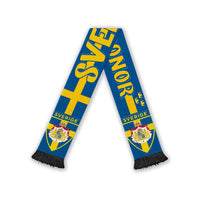 Sweden 2026 Football Soccer Scarf Sverige Go Blagult