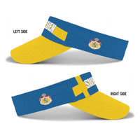 Sweden 2026 Football Sun Visor Cap Kom Igen Sverige