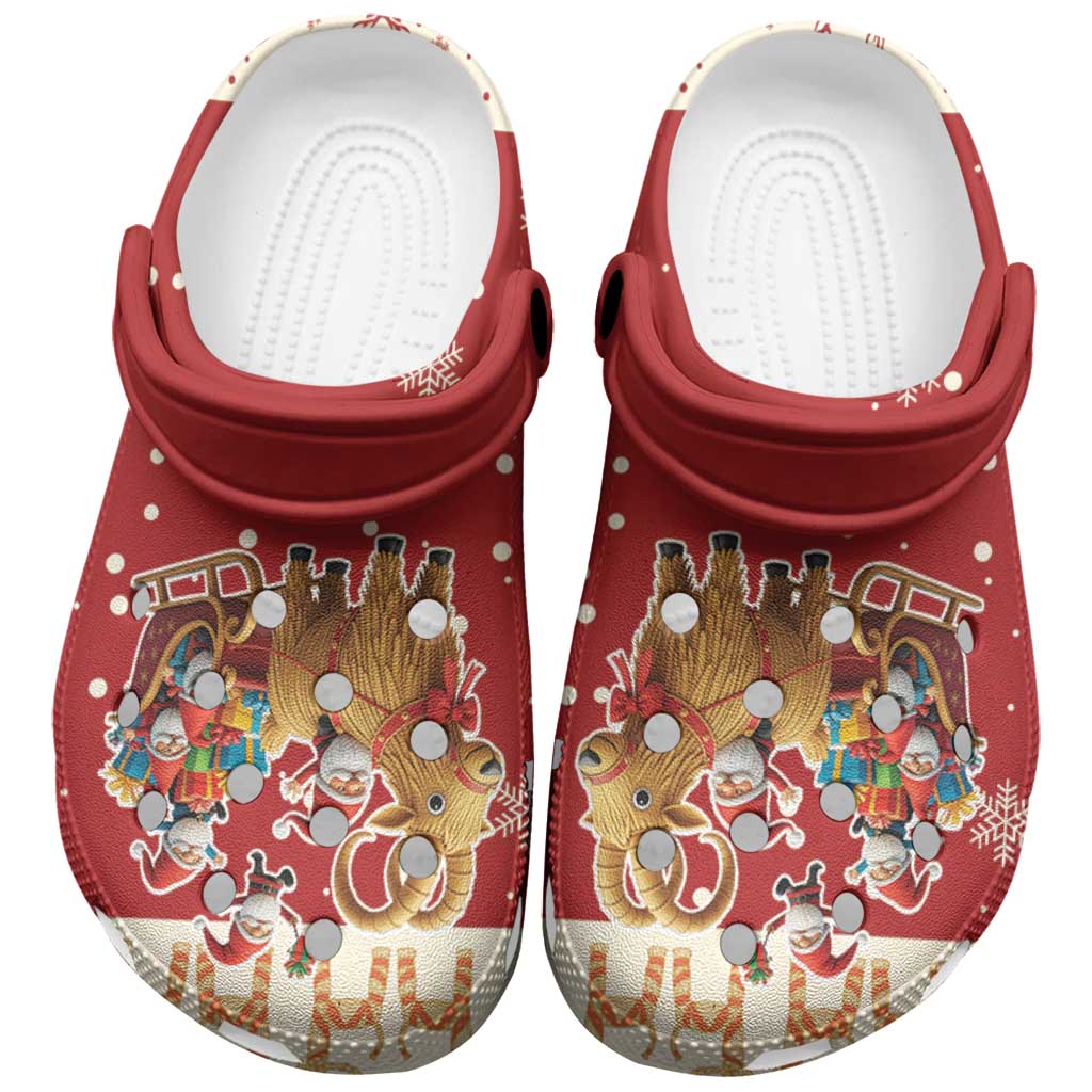 Sweden Christmas Clogs Shoes God Jul Nordic Julbock - Wonder Print Shop
