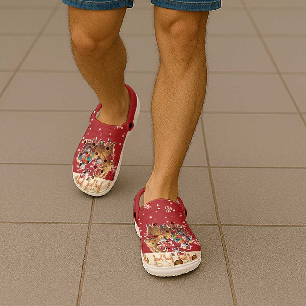 Sweden Christmas Clogs Shoes God Jul Nordic Julbock - Wonder Print Shop